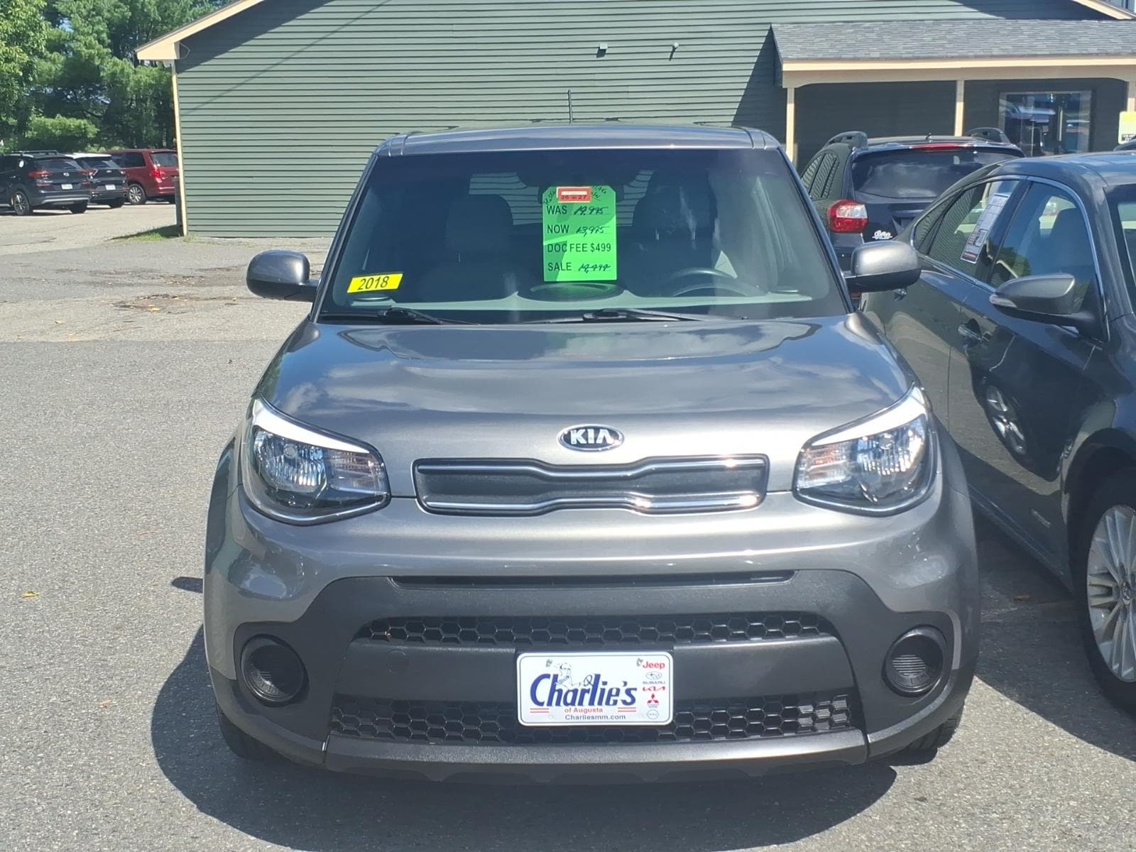 Used 2018 Kia Soul Base with VIN KNDJN2A22J7566672 for sale in Augusta, ME