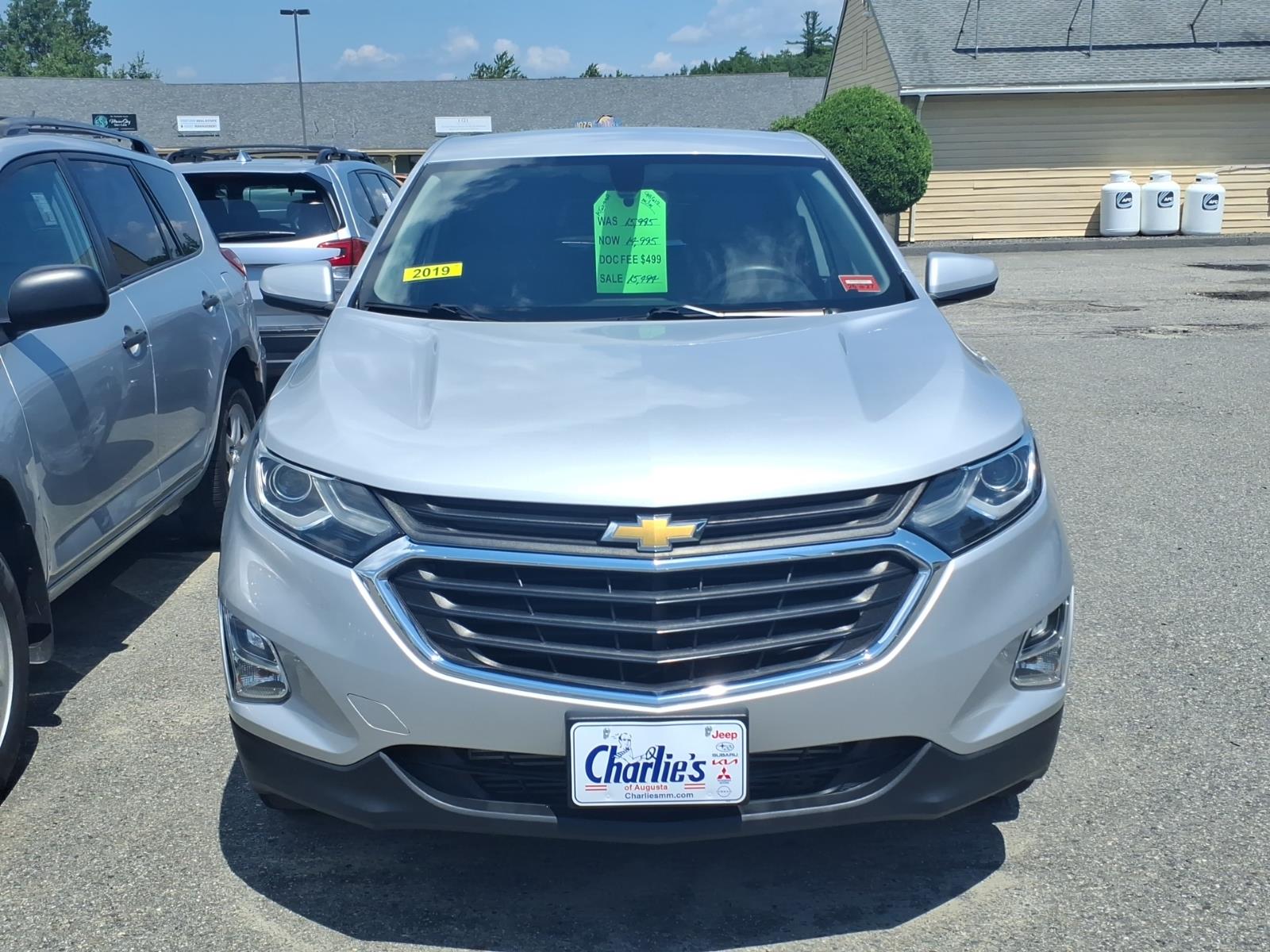 Used 2019 Chevrolet Equinox LT with VIN 2GNAXUEV3K6262074 for sale in Winthrop, ME