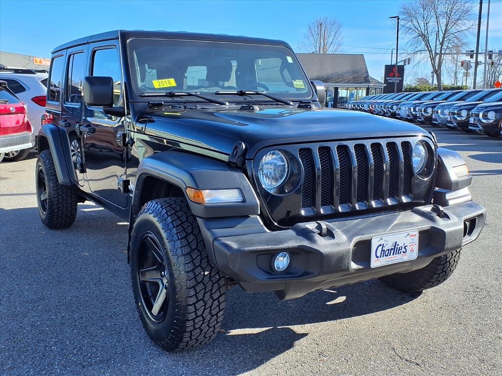 Used 2018 Jeep Wrangler Unlimited Sport 4x4 SUV