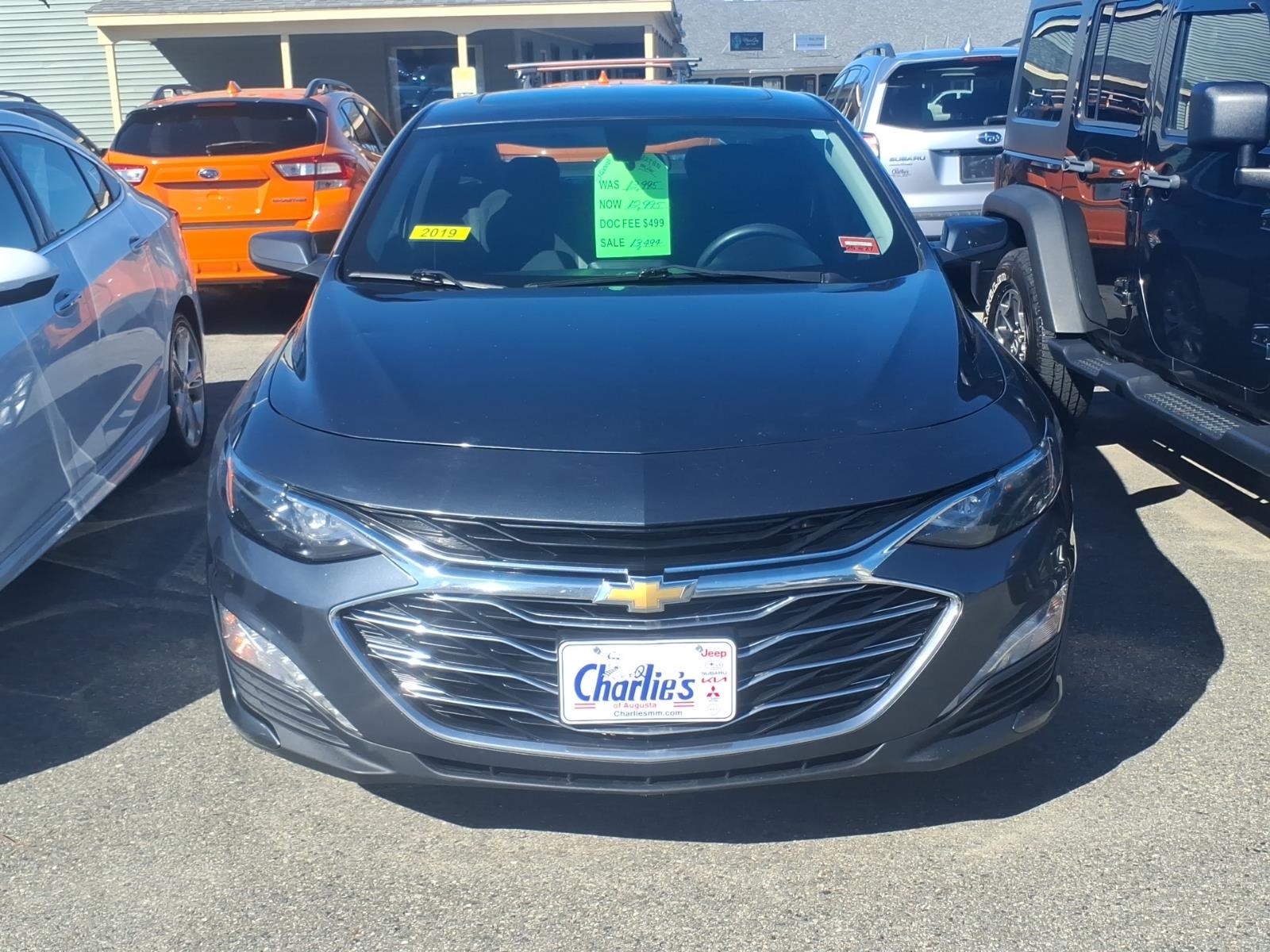 Used 2019 Chevrolet Malibu 1LT with VIN 1G1ZD5ST6KF223085 for sale in Winthrop, ME
