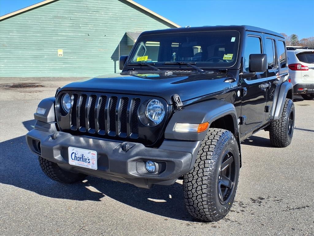 Used 2018 Jeep Wrangler Unlimited Sport 4x4 SUV