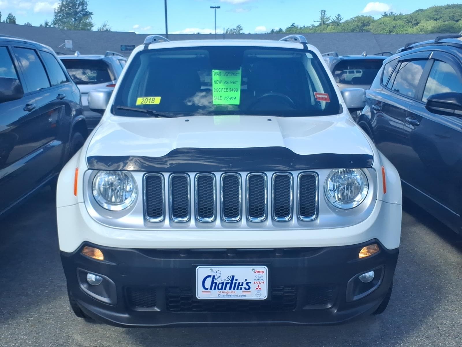 Used 2018 Jeep Renegade Limited with VIN ZACCJBDBXJPH35470 for sale in Augusta, ME