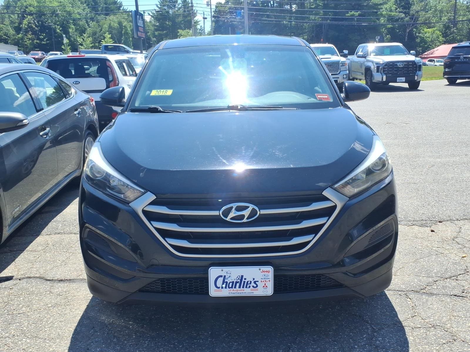 Used 2018 Hyundai Tucson SE with VIN KM8J2CA42JU659852 for sale in Augusta, ME