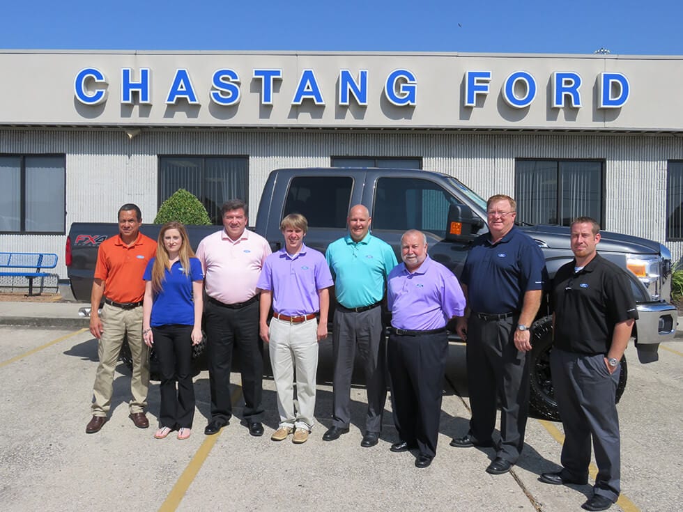 Chastang Ford Sales Team Photo Chastang Ford Sales Team