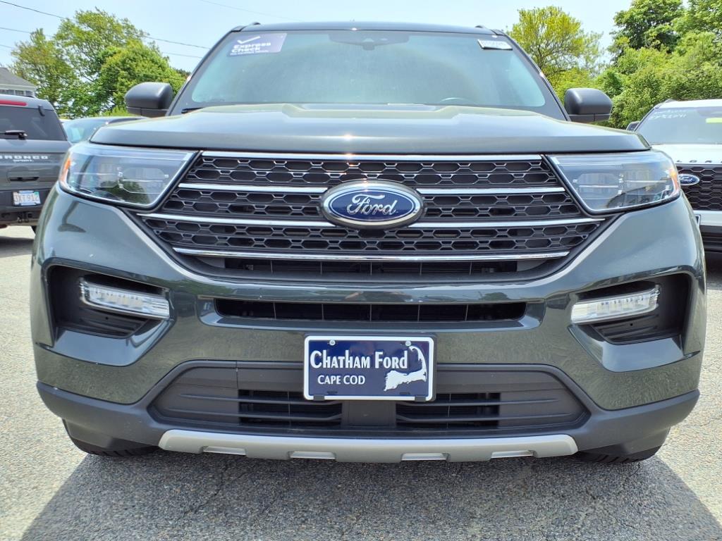 Used 2022 Ford Explorer XLT with VIN 1FMSK8DH1NGA70828 for sale in Chatham, MA
