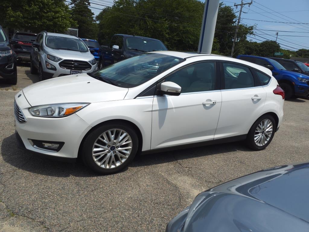 Used 2017 Ford Focus Titanium with VIN 1FADP3N27HL279603 for sale in Chatham, MA