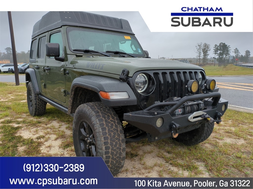 Used 2020 Jeep Wrangler Unlimited Willys SUV