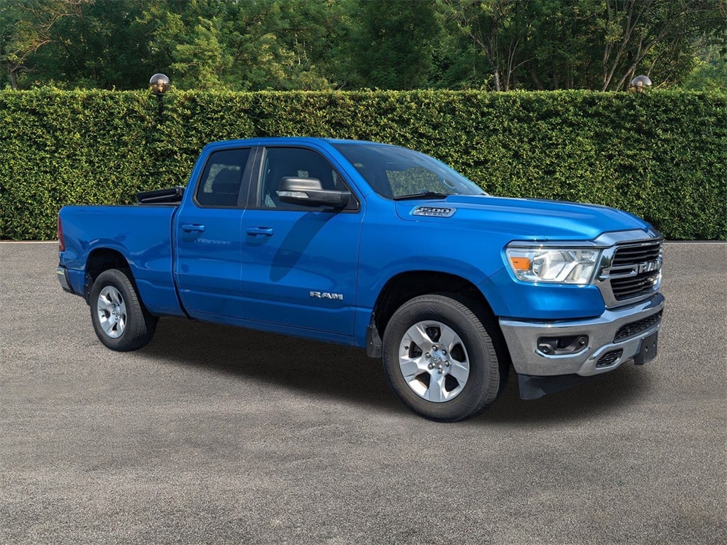 Used 2021 RAM Ram 1500 Pickup Big Horn/Lone Star with VIN 1C6SRFBT5MN707720 for sale in Pooler, GA