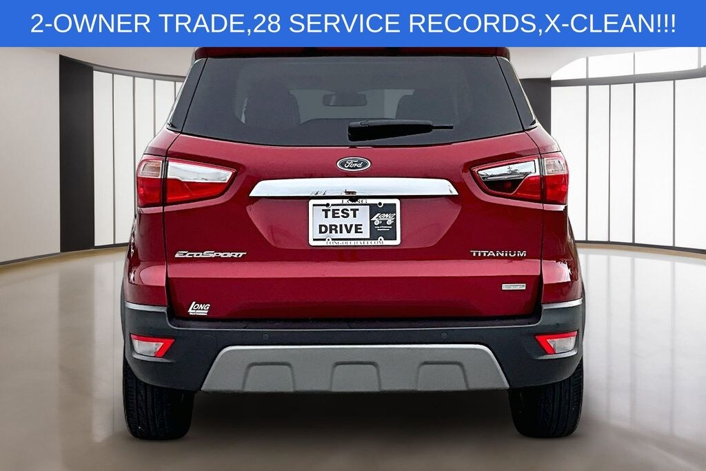 Used 2018 Ford EcoSport Titanium SUV
