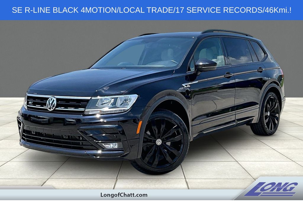 Used 2021 Volkswagen Tiguan 2.0T SE R-Line Black