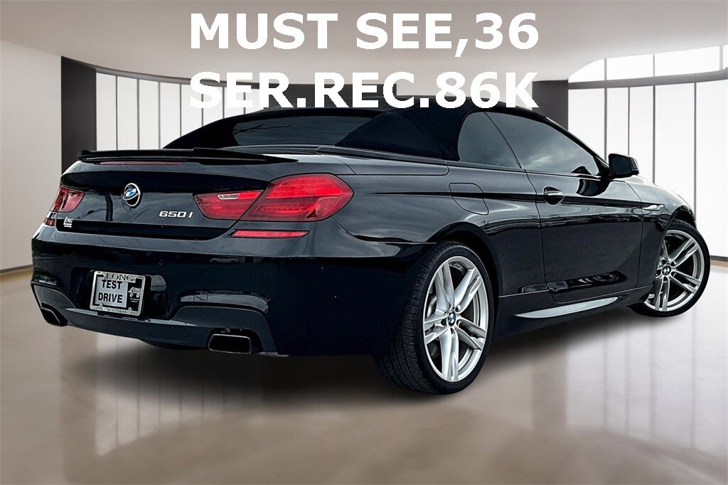 Used 2014 BMW 6 Series 650i Convertible