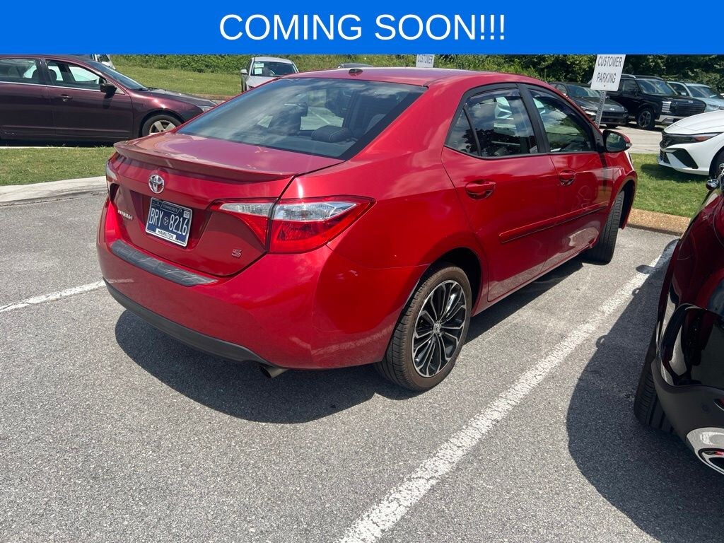 Used 2016 Toyota Corolla S Premium Sedan