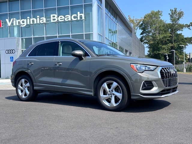 Used 2020 Audi Q3 Premium with VIN WA1AECF34L1047520 for sale in Virginia Beach, VA