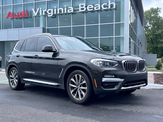 Used 2019 BMW X3 30i with VIN 5UXTR9C57KLP77290 for sale in Virginia Beach, VA