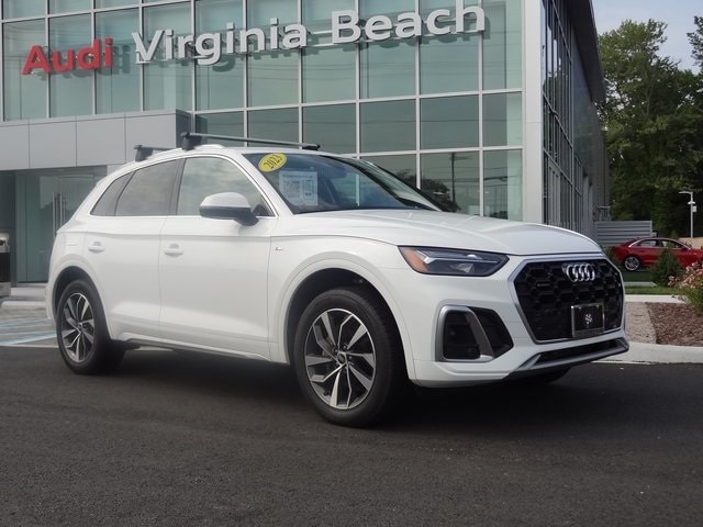 Used 2023 Audi Q5 Premium Plus with VIN WA1EAAFY5P2049757 for sale in Virginia Beach, VA