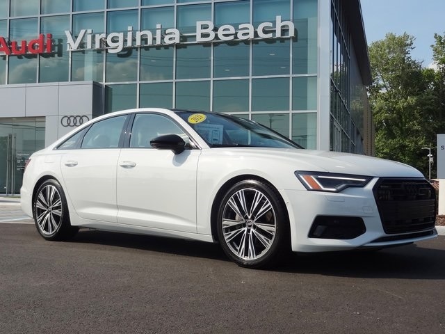 Used 2021 Audi A6 Premium Plus with VIN WAUE3AF20MN073967 for sale in Virginia Beach, VA