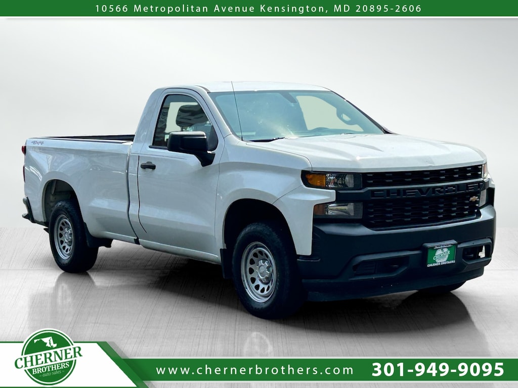 Used 2020 Chevrolet Silverado 1500 Work Truck Truck Regular Cab