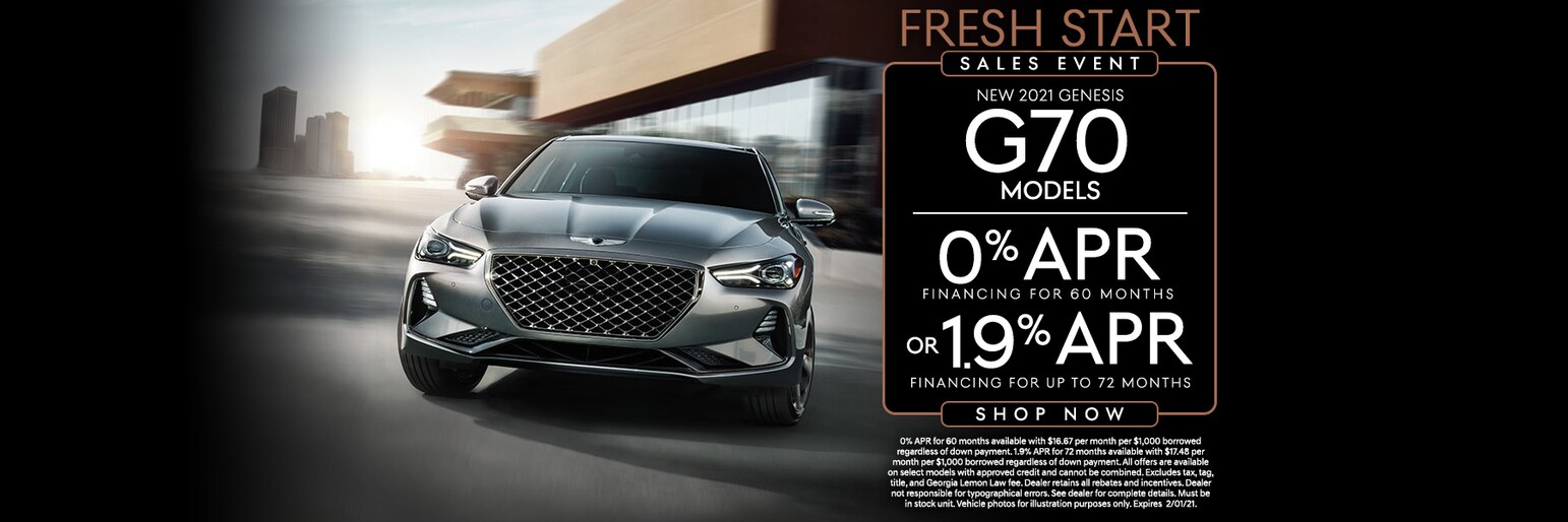 Genesis Dealer in Atlanta, Marietta, Rosewell and Sandy Springs GA