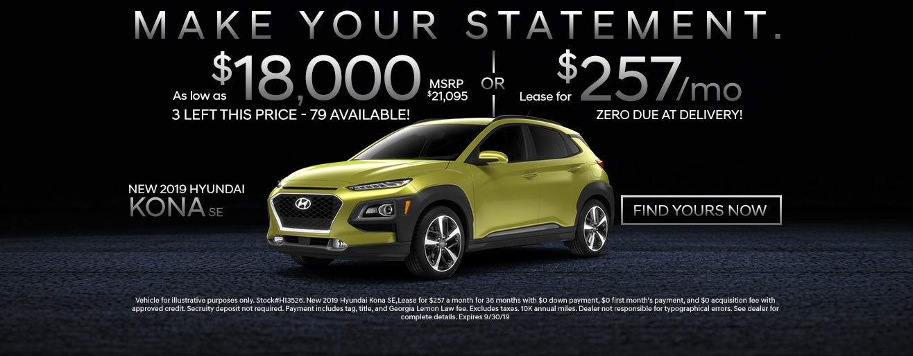 Kennesaw GA Hyundai Dealer Serving Marietta, Acworth, West Hampton
