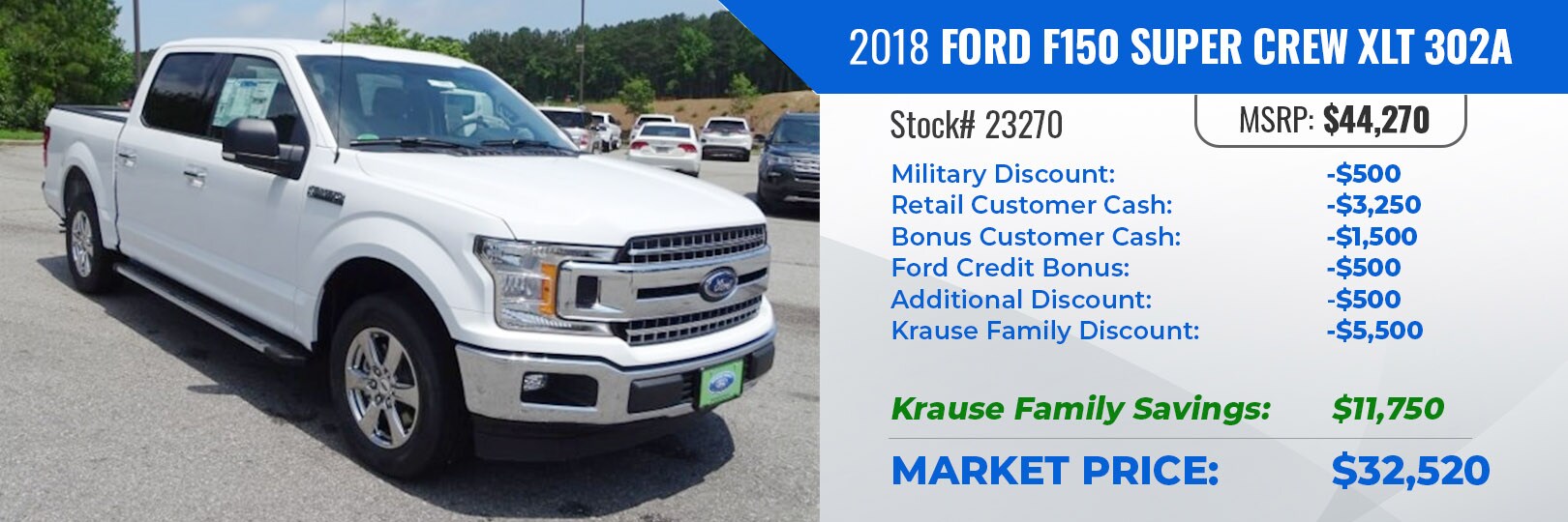 Krause Family Ford Dealership in Woodstock, Ga