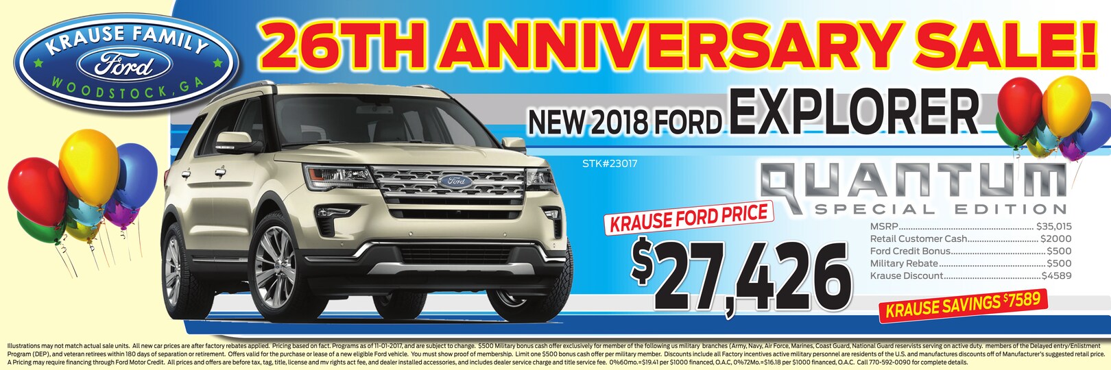 Krause Family Ford Dealership in Woodstock, Ga
