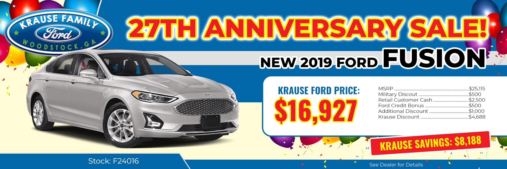 Krause Family Ford Dealership in Woodstock, Ga