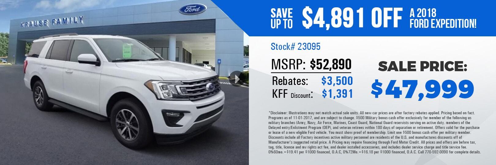 Krause Family Ford Dealership in Woodstock, Ga