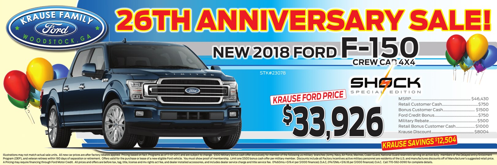 Krause Family Ford Dealership in Woodstock, Ga