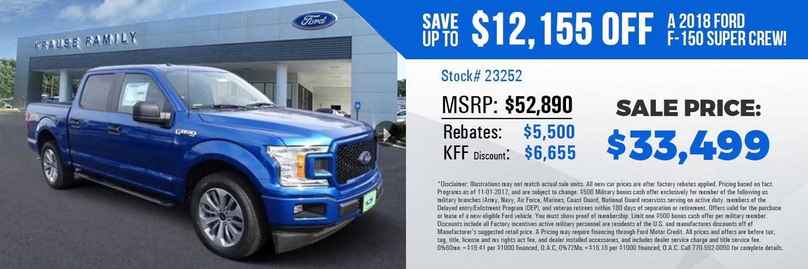 Krause Family Ford Dealership in Woodstock, Ga