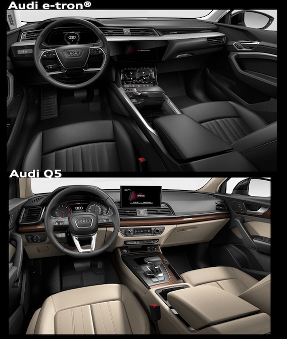 2021 Audi e-tron vs 2021 Audi Q5