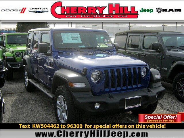 2019 Jeep Wrangler Unlimited Sport S 4x4 For Sale In Cherry Hill Nj