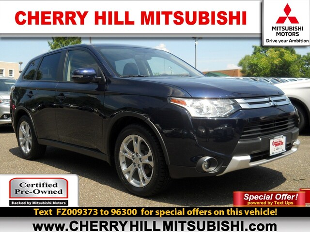 Used 2015 Mitsubishi Outlander For Sale At Cherry Hill Triplex Vin