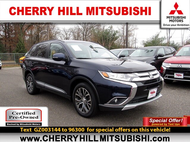 Used 2016 Mitsubishi Outlander For Sale At Cherry Hill Triplex Vin
