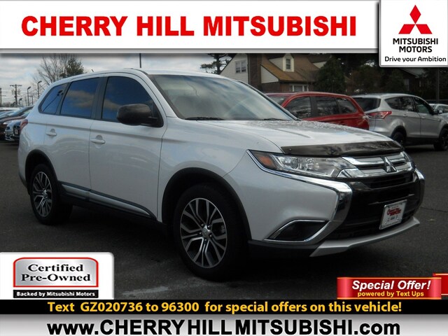Used 2016 Mitsubishi Outlander For Sale At Cherry Hill Triplex Vin