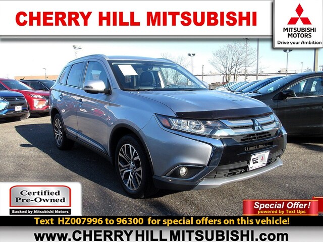 Used 2017 Mitsubishi Outlander For Sale At Cherry Hill Triplex Vin