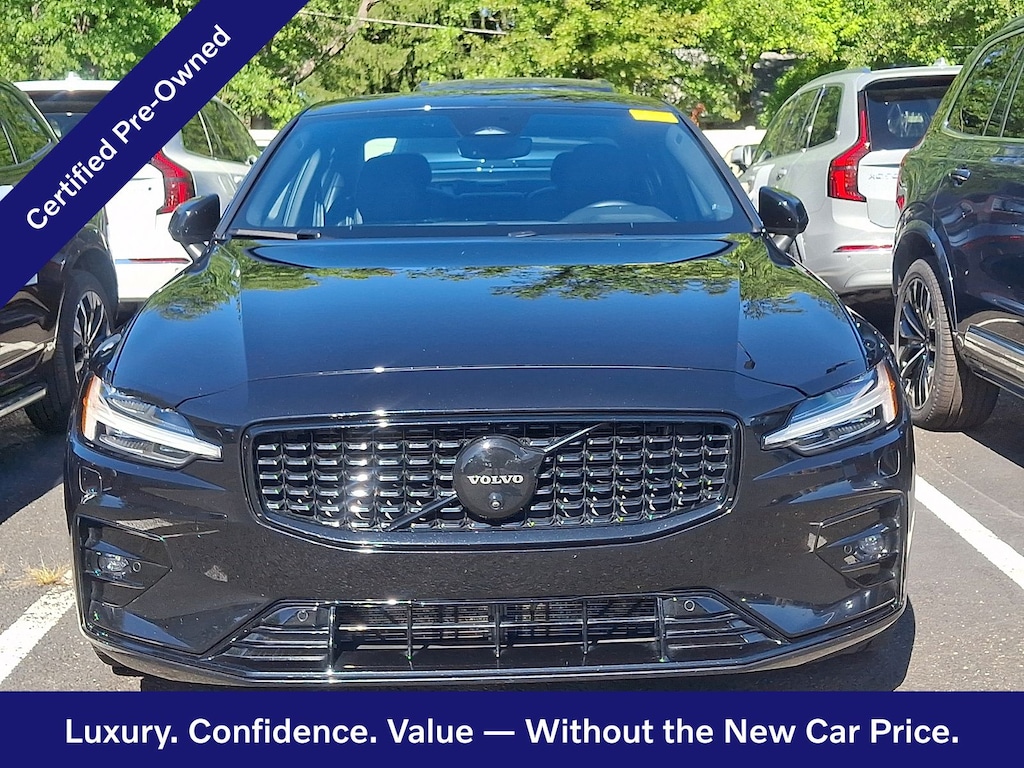 Certified 2024 Volvo S60 B5 Plus Black Edition Sedan