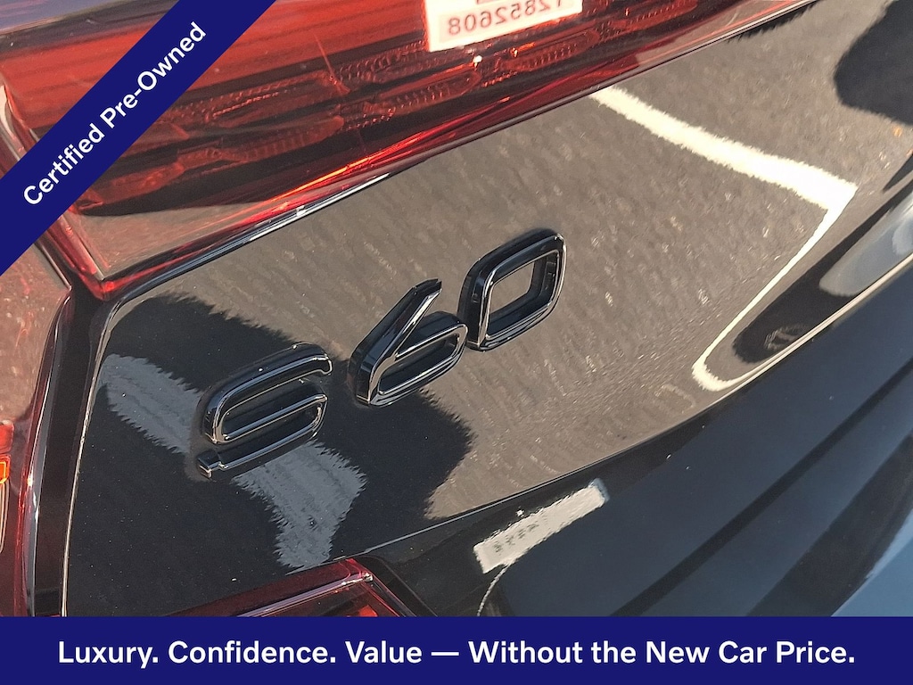 Certified 2024 Volvo S60 B5 Plus Black Edition Sedan