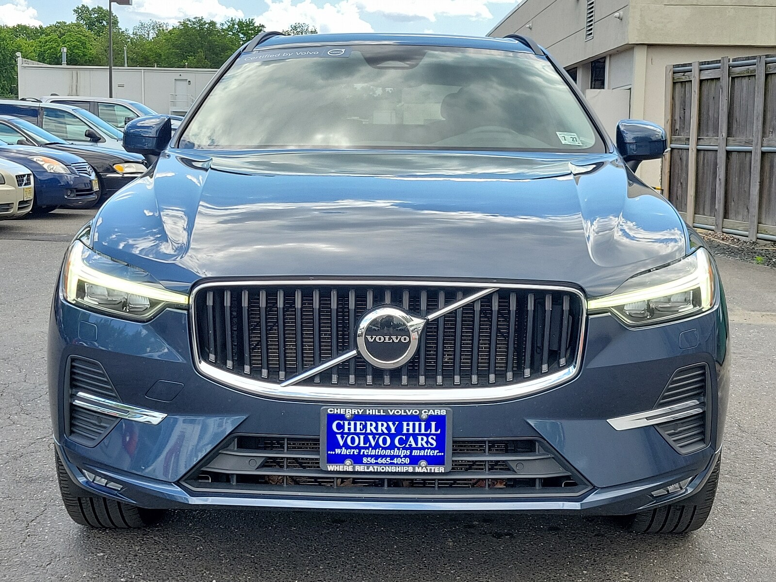 Certified 2022 Volvo XC60 Momentum with VIN YV4L12RKXN1086295 for sale in Cherry Hill, NJ