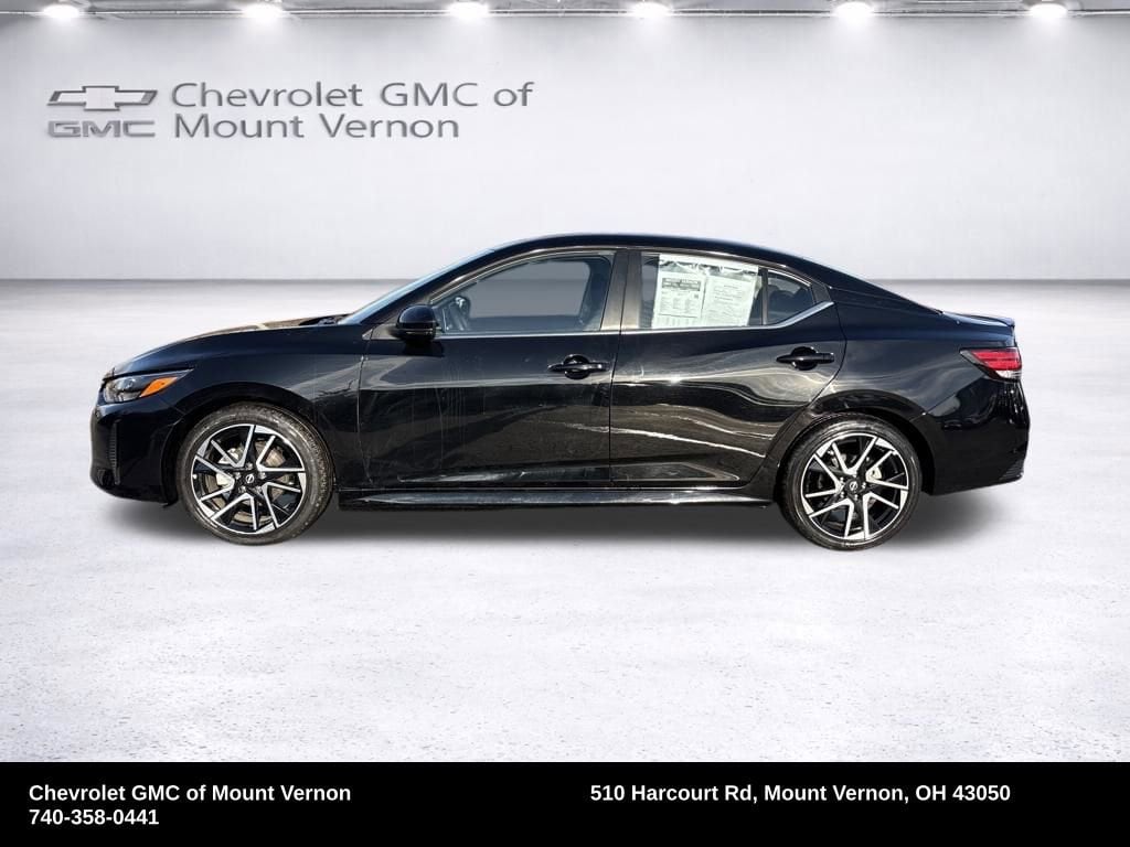 Used 2025 Nissan Sentra SR with VIN 3N1AB8DV8SY302554 for sale in Mount Vernon, OH