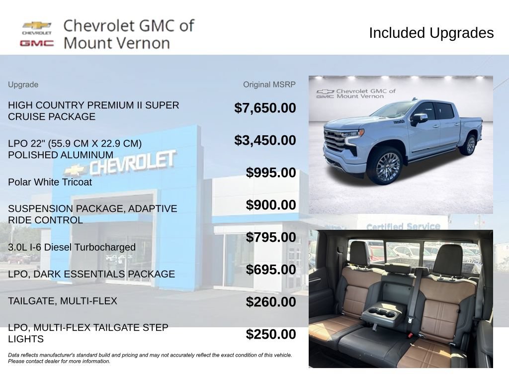 2026 Chevrolet Silverado 1500 High Country - Photo 6