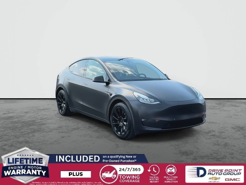 Used 2021 Tesla Model Y Long Range with VIN 5YJYGDEE6MF266348 for sale in Mount Vernon, OH