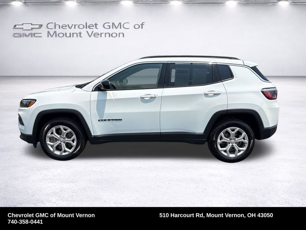 Used 2024 Jeep Compass Latitude with VIN 3C4NJDBNXRT110511 for sale in Mount Vernon, OH