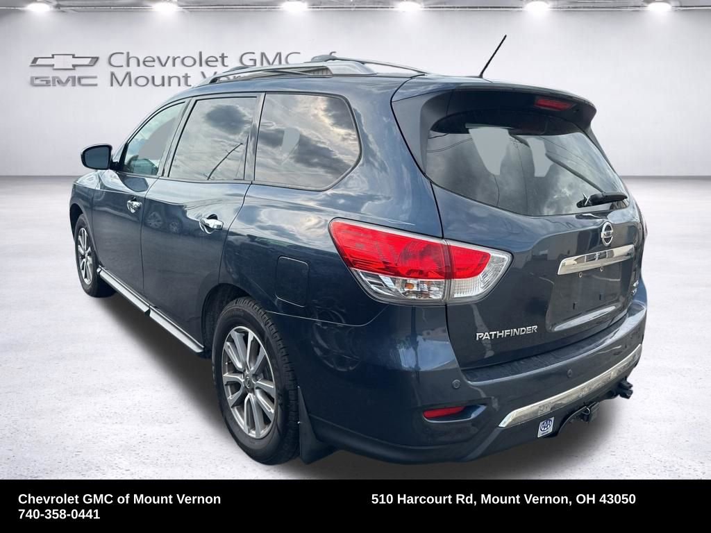 Used 2015 Nissan Pathfinder SV with VIN 5N1AR2MMXFC692029 for sale in Mount Vernon, OH