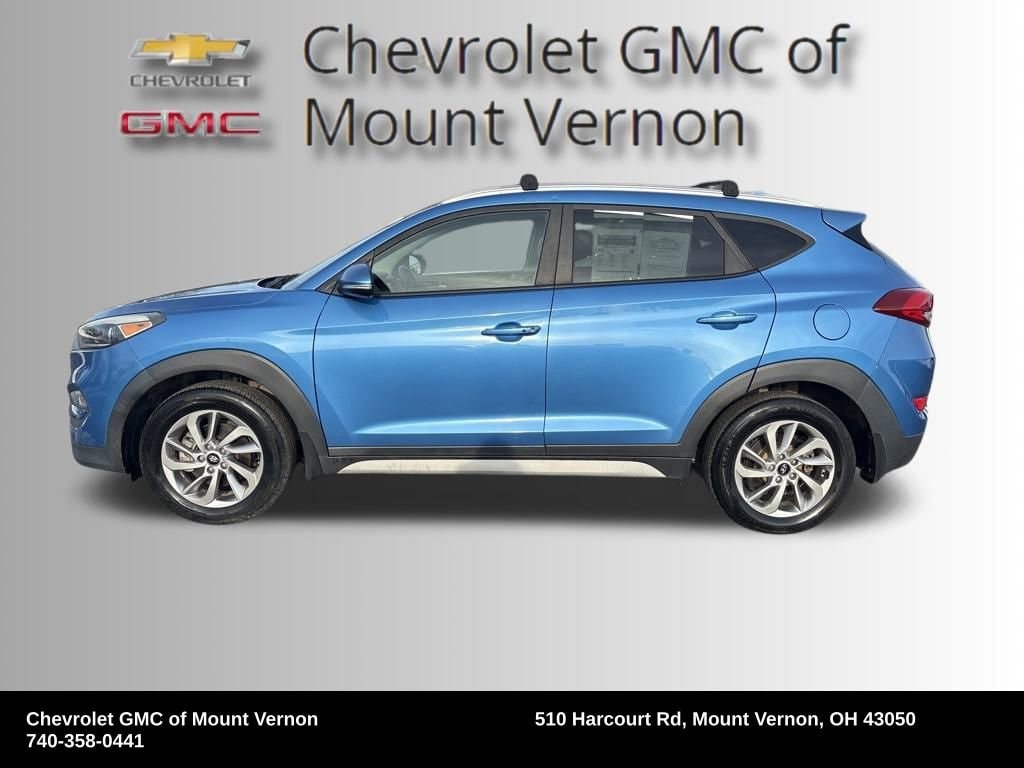 Used 2018 Hyundai Tucson SEL with VIN KM8J3CA49JU632371 for sale in Mount Vernon, OH