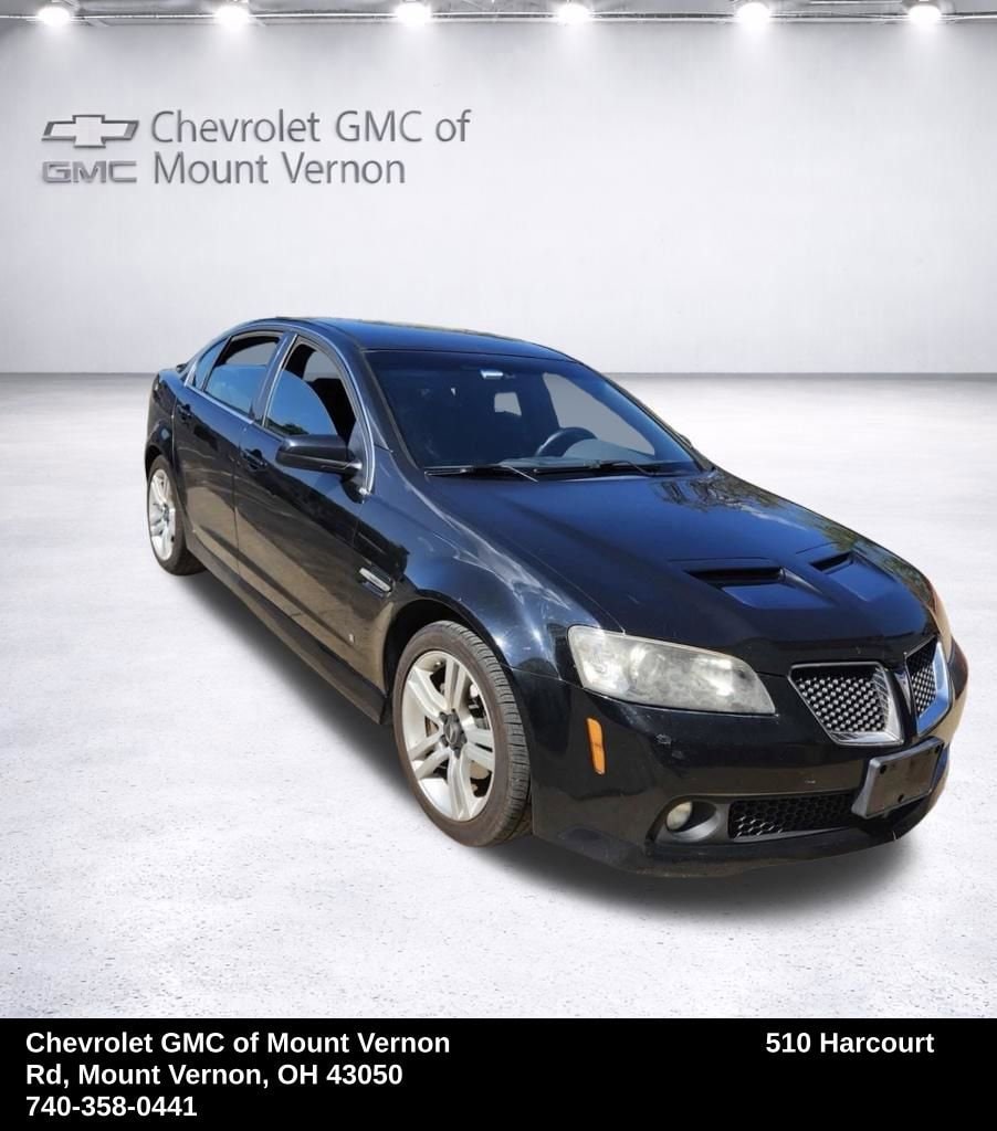 Used 2009 Pontiac G8 Base with VIN 6G2ER57789L190483 for sale in Mount Vernon, OH