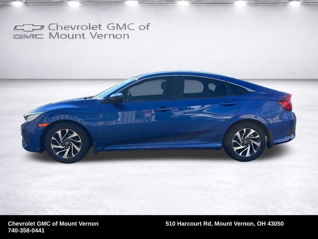 Used 2016 Honda Civic EX with VIN 19XFC2F7XGE071581 for sale in Mount Vernon, OH