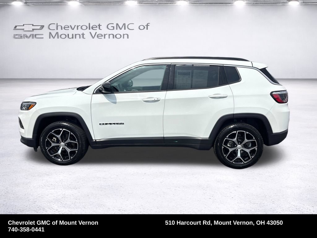 Used 2024 Jeep Compass Latitude with VIN 3C4NJDBN9RT607257 for sale in Mount Vernon, OH