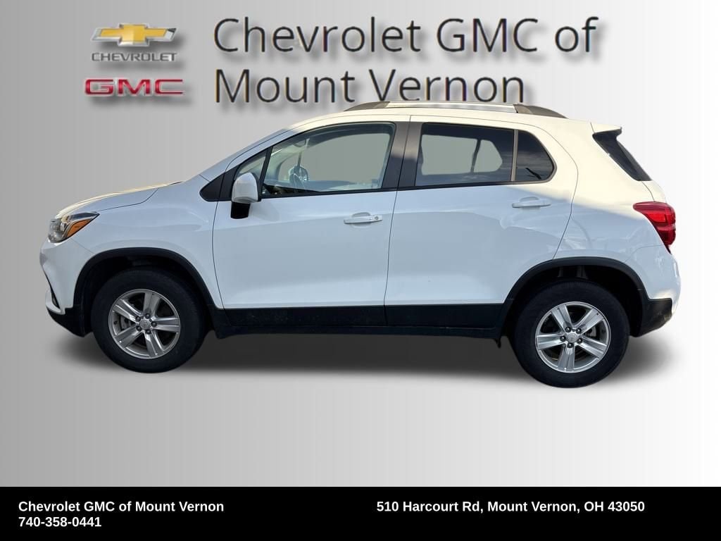 Used 2022 Chevrolet Trax LT with VIN KL7CJPSM8NB542247 for sale in Mount Vernon, OH