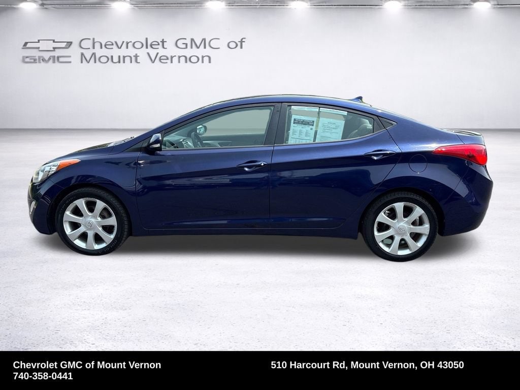 Used 2012 Hyundai Elantra Limited with VIN 5NPDH4AE5CH097067 for sale in Mount Vernon, OH