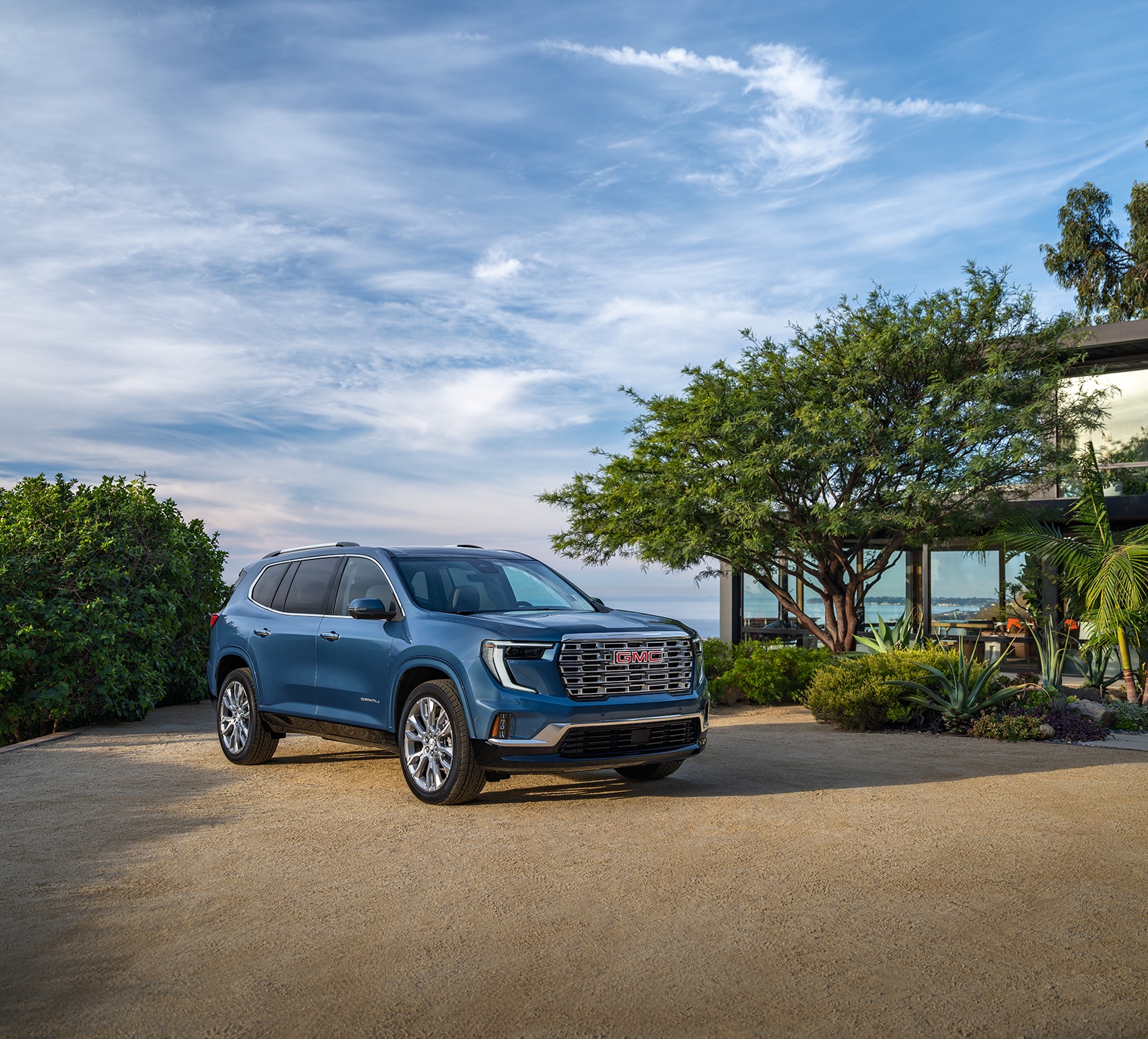 GMC Acadia parked in driveway